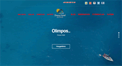 Desktop Screenshot of olymposdivasahotel.com